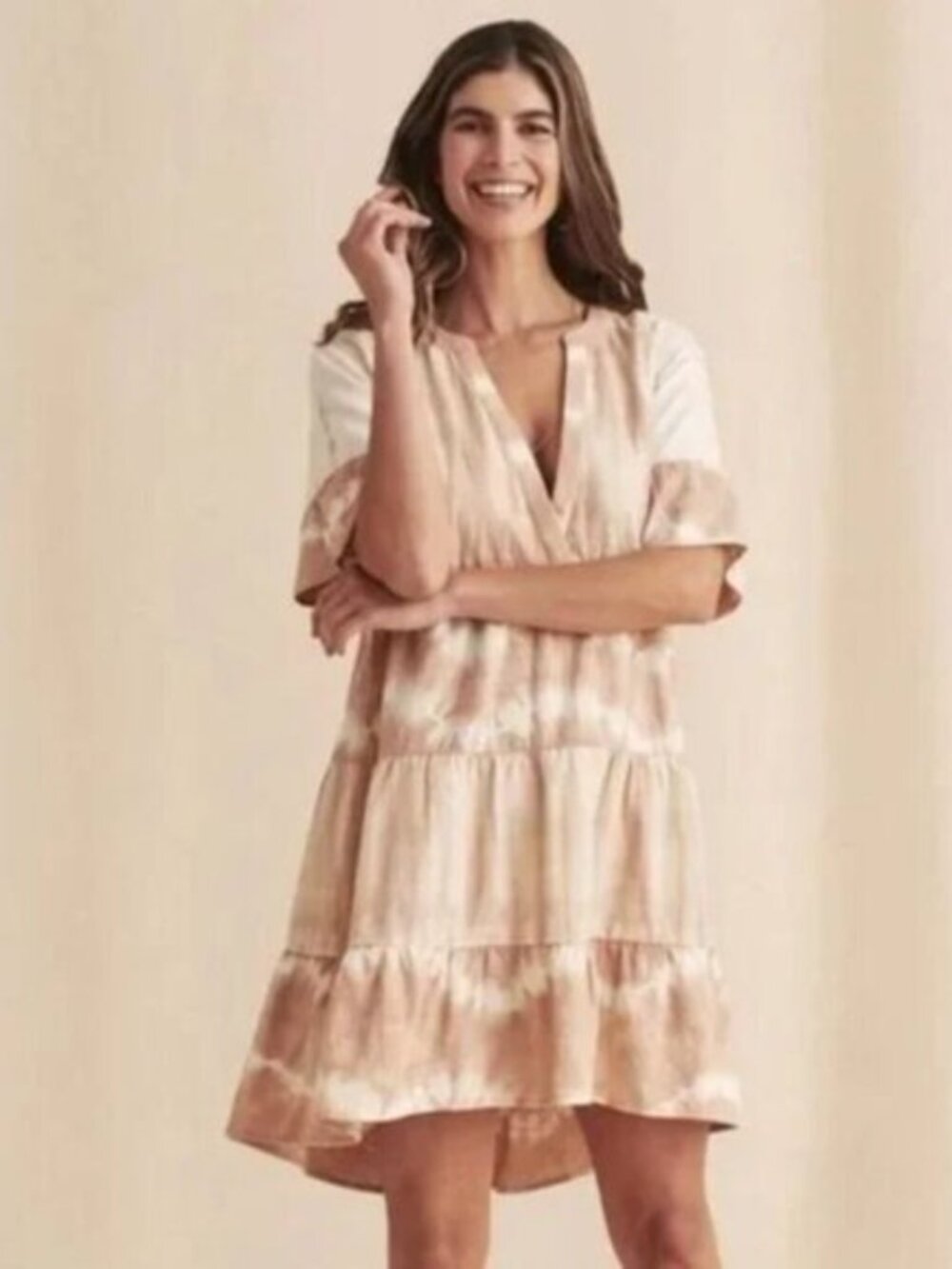Faherty La Vida Organic Cotton Dress Size Small